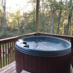 Fire pit and hot tub!