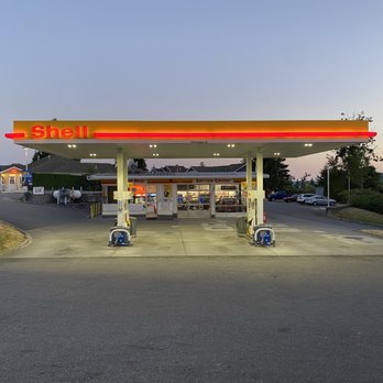 Newcastle Shell - Forecourt and building straight on. - Gas Stations Near Me - Newcastle, Washington Newcastle Shell - Forecourt and building straight on. - Gas Stations Near Me - Newcastle, Washington