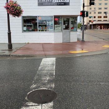 Ebony & Ivory Convenience Store - a crosswalk on a city street - Convenience Stores Near Me - Fairbanks, Alaska Ebony & Ivory Convenience Store - a crosswalk on a city street - Convenience Stores Near Me - Fairbanks, Alaska