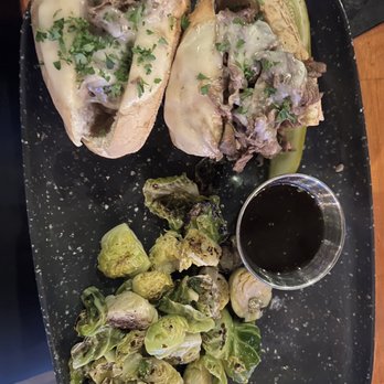 Rockwood - Shaved Prime Rib Sandwich - Sports Bars Near Me - Gainesville, Virginia Rockwood - Shaved Prime Rib Sandwich - Sports Bars Near Me - Gainesville, Virginia