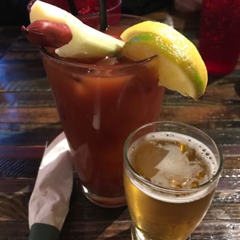 Panther Pub & Eatery - Bloody Mary and Chaser - Sports Bars Near Me - Greendale, Wisconsin