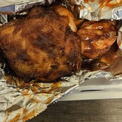 Byrd's Barbecue - Best smoked chicken with undesirable delectable flavor, and the collard greens are very tasty as well.