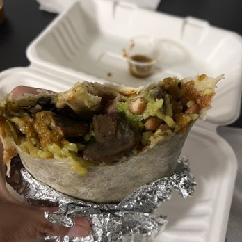 Tacos Y Que - Mushroom burrito - Tacos Near Me - Whittier, California
