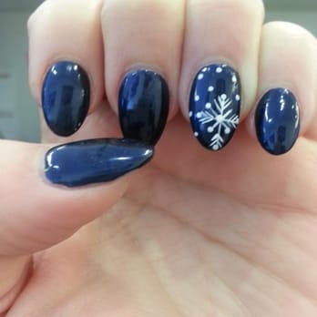 Nails Couture - the picture was taken a week and a half after I got them done! Still wonderful only with a little polish coming off on the side! - Nail Salons Near Me - Houston, Texas