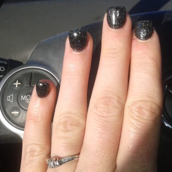 Zen Nails - Today's mani :) love the shiny black! - Waxing Near Me - Castle Hills, Texas Zen Nails - Today's mani :) love the shiny black! - Waxing Near Me - Castle Hills, Texas