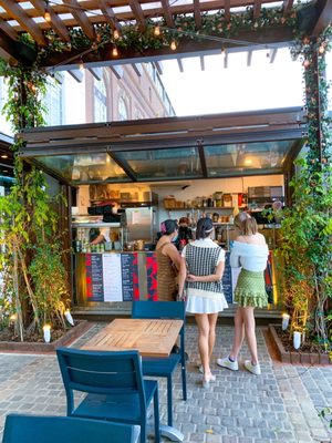 Riverside Biergarten by null