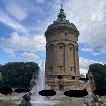 Wasserturm Am Friedrichsplatz - Wasserspiele - Mannheimer Wasserturm - Landmarks & Historical Buildings Near Me - Mannheim, BW Wasserturm Am Friedrichsplatz - Wasserspiele - Mannheimer Wasserturm - Landmarks & Historical Buildings Near Me - Mannheim, BW