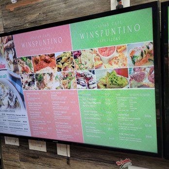 Win-Spuntino - Dinner @Win-Sputino last evening; 7/31/2022. A lil glimpse of *Win-Sputino* Italian Menu board here. Come & support them too!! Mahalo. - Italian Near Me - Honolulu, Hawaii