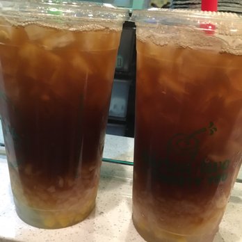Tastea - 32 oz Tootea Fruitea with added crystal boba $6.85/each-black tea, diced jackfruits, logan, and lychee-I prefer this over roasting water - Juice Bars & Smoothies Near Me - Garden Grove, California Tastea - 32 oz Tootea Fruitea with added crystal boba $6.85/each-black tea, diced jackfruits, logan, and lychee-I prefer this over roasting water - Juice Bars & Smoothies Near Me - Garden Grove, California