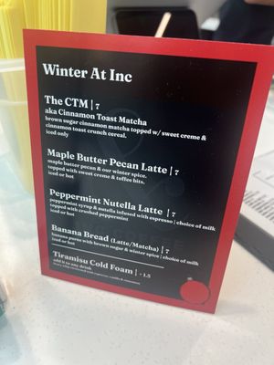 Menu photo 1 INC Coffee Roasters Foothill Ranch, CA Menu photo 1 INC Coffee Roasters Foothill Ranch, CA