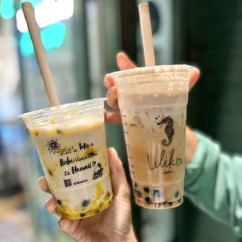 Lilikoi - Tropical Horchata + Sakura Crema Milk Tea - Bubble Tea Near Me - San Francisco, California Lilikoi - Tropical Horchata + Sakura Crema Milk Tea - Bubble Tea Near Me - San Francisco, California