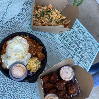 Chi'Lantro - Kemchi French Fries Rice Bowl (Signature Style) Wings - Asian Fusion Near Me - Austin, Texas Chi'Lantro - Kemchi French Fries Rice Bowl (Signature Style) Wings - Asian Fusion Near Me - Austin, Texas