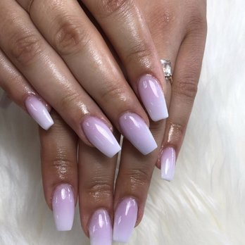 Stylish Nails - French Ombré Coffin - Nail Salons Near Me - Vancouver, Washington Stylish Nails - French Ombré Coffin - Nail Salons Near Me - Vancouver, Washington