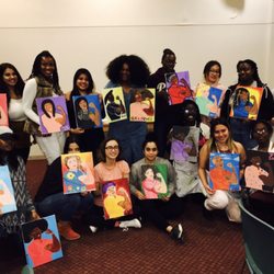The Painters Palette - Private painting class off-site at Rutgers University Newark