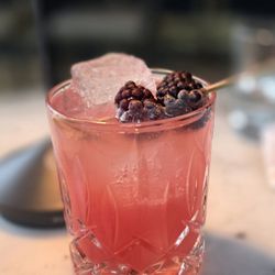 Bramble On zero proof cocktail