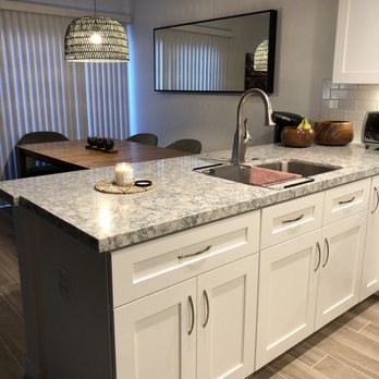 Kitchen and Bath Beyond - Khoi and his team knocked out this useless wall to give us real breathing room. The quartz countertop is beautiful as well. - General Contractors Near Me - San Diego, California Kitchen and Bath Beyond - Khoi and his team knocked out this useless wall to give us real breathing room. The quartz countertop is beautiful as well. - General Contractors Near Me - San Diego, California