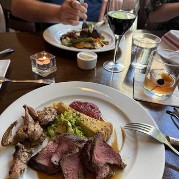 Biga On The Banks - 11 Spiced South Texas Antelope & Lockhart Quail along with my son's perfectly prepared Tenderloin - New American Near Me - San Antonio, Texas