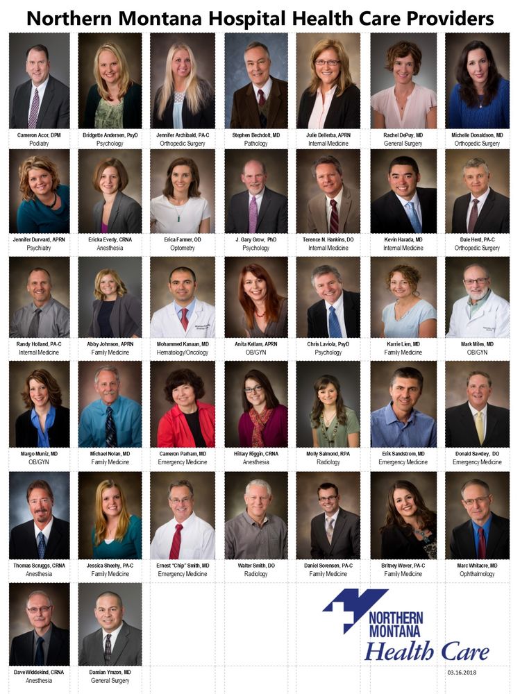 NORTHERN MONTANA HOSPITAL Updated October 2024 30 13th St, Havre