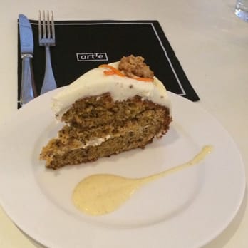Artte - Pastel de zanahoria con jengibre - Tea Rooms Near Me - Barcelona, B