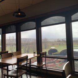 Apple Tree Restaurant - Nice view of the golf course from our table.