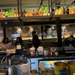 Sparrow Pizza Bar - At the bar
