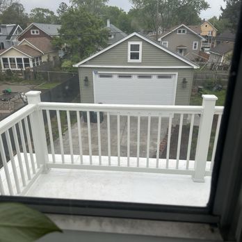 J & W Roofing Co - Top of balcony. - Roofing Near Me - Elburn, Illinois