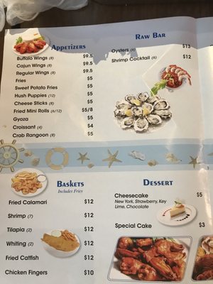 Menu photo 3 Ugly Crab Avon, IN