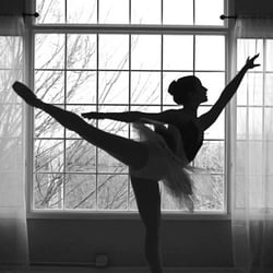 Ballet Forte - Ballet Forte at Wings Conservatory - student in dance studio