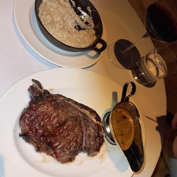 MRBL - 45 Day Dry-Aged Bone in Ribeye with MRBLE special & side of Rissoto - Steakhouses Near Me - Bellevue, Kentucky MRBL - 45 Day Dry-Aged Bone in Ribeye with MRBLE special & side of Rissoto - Steakhouses Near Me - Bellevue, Kentucky