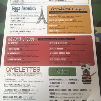 Banana Cafe - Front side of menu - French Near Me - Key West, Florida Banana Cafe - Front side of menu - French Near Me - Key West, Florida