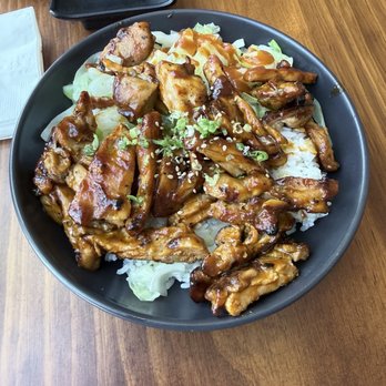 Sky Sushi - Spicy Chicken Teriyaki Bowl - Sushi Bars Near Me - Vista, California Sky Sushi - Spicy Chicken Teriyaki Bowl - Sushi Bars Near Me - Vista, California