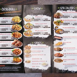 Bloom Chicken - Menu
