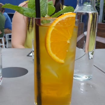 The Bleachers - Jasmine iced tea ($5) - American Near Me - Brisbane, QLD