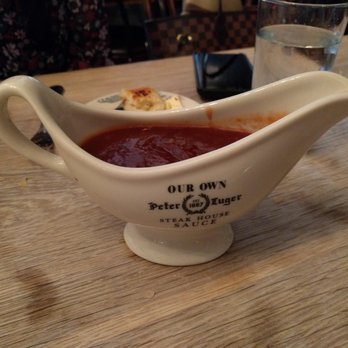 Peter Luger - cocktail flavored BBQ sauce - Steakhouses Near Me - Brooklyn, New York Peter Luger - cocktail flavored BBQ sauce - Steakhouses Near Me - Brooklyn, New York