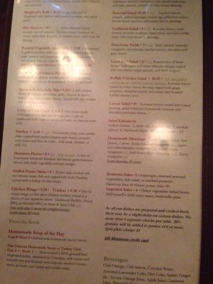 Menu photo 2 O'Shaughnessy's Public House Chicago, IL Menu photo 2 O'Shaughnessy's Public House Chicago, IL