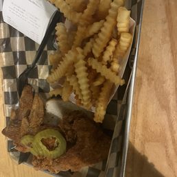 3 whole wings and fries 3 whole wings and fries