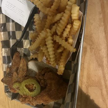 Prince's Hot Chicken - 3 whole wings and fries - Chicken Shop Near Me - Nashville, Tennessee Prince's Hot Chicken - 3 whole wings and fries - Chicken Shop Near Me - Nashville, Tennessee