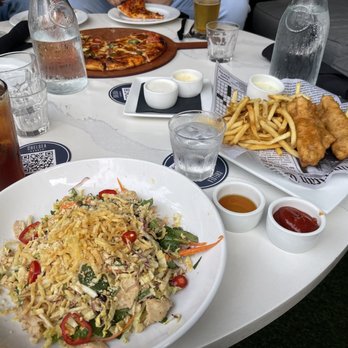 Chelsea Corner - Asian chicken chopped salad - American Near Me - Dallas, Texas Chelsea Corner - Asian chicken chopped salad - American Near Me - Dallas, Texas