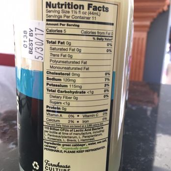 Healthy Habitz - Nutrition label from Gut Shots - Vitamins & Supplements Near Me - Frankenmuth, Michigan Healthy Habitz - Nutrition label from Gut Shots - Vitamins & Supplements Near Me - Frankenmuth, Michigan