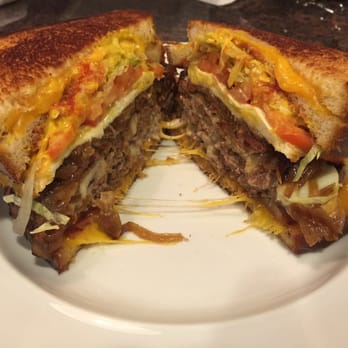 Manzo's Burger - The hangover, I had this before the hangover and it's delicious, and huge - Burgers Near Me - Chicago, Illinois Manzo's Burger - The hangover, I had this before the hangover and it's delicious, and huge - Burgers Near Me - Chicago, Illinois