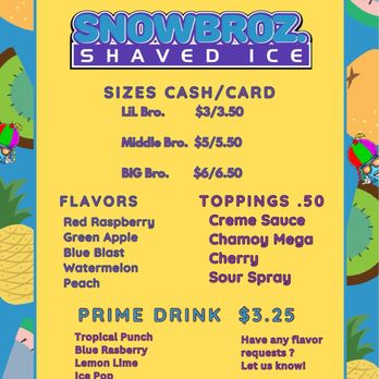 Snow Broz. - Shaved Ice Near Me