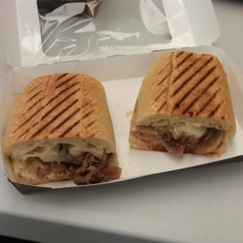 Panera Bread - Steak & White Cheddar panini.. Not bad - Sandwiches Near Me - Hicksville, New York