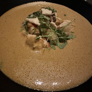 Bourbon Steak - Lobster Coconut Curry Soup - Steakhouses Near Me - Scottsdale, Arizona Bourbon Steak - Lobster Coconut Curry Soup - Steakhouses Near Me - Scottsdale, Arizona
