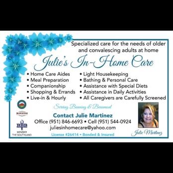 Julies In Home Care - Home Health Care Near Me Julies In Home Care - Home Health Care Near Me