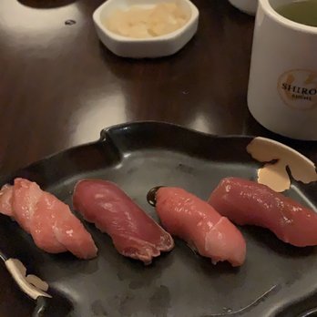 Shiro's - Part of the 18 piece premium sushi omakase.. amazing! - Sushi Bars Near Me - Seattle, Washington