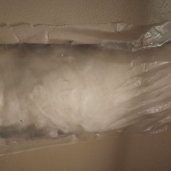 Alamo Fresh Air - This is how my ceiling was left that 1st night. Till the ceiling repair guy showed up next day. - Air Duct Cleaning Near Me