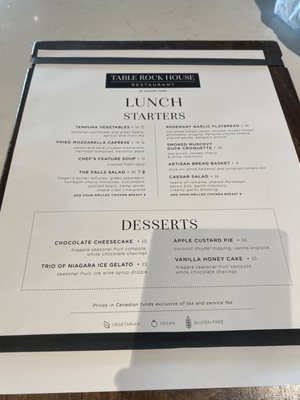 Menu photo 2 Turtle Jack's Niagara Falls, ON