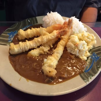 Asahi Grill Ward - Curry with Shrimp Tempura - Hawaiian Near Me - Honolulu, Hawaii