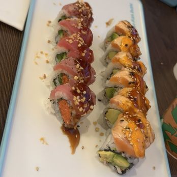Chubby Fish Sushi - Sakura Roll and chubby fish roll - Sushi Bars Near Me - Denver, Colorado