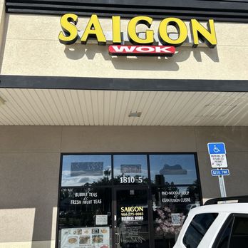 Saigon Wok - Front entrance - Chinese Near Me - Fleming Island, Florida Saigon Wok - Front entrance - Chinese Near Me - Fleming Island, Florida